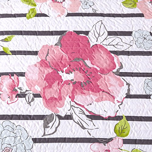 Comfort Spaces Zoe Flower Quilt Set Comfort Spaces Zoe Flower Quilt Set